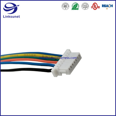 Bas-profil, expédition multinucléaire et manipulation des connecteurs de rectangle de la série 1.0mm avec la bride pour le harnais de fil
