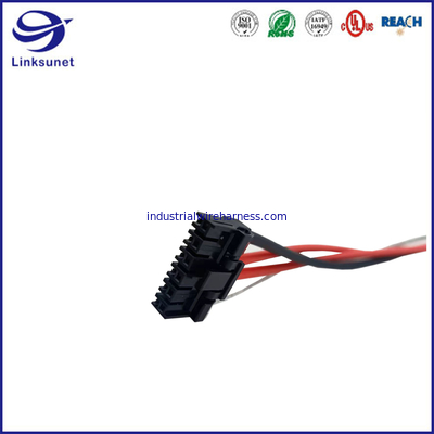 Grands connecteurs de Simple-rangée de la série 3.96mm de courant et de tension DF63 avec le câblage fait sur commande pour l'alimentation d'énergie interne