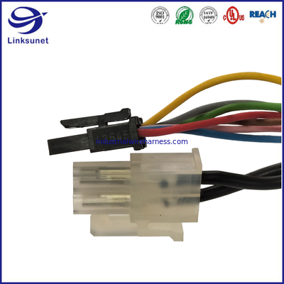 Connecteurs simples sûrs et étendus de rectangle de récipient de rangée de 43645 séries 3.00mm avec pour le harnais de fil