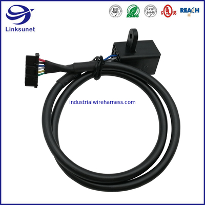 Ligne marque 368191-2 de radar d'automobile d'original 505151 8 connecteurs de récipient de lancement de la borne 2.00mm avec le câblage